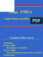 Philips: Failure Mode and Effect Analysis