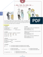 Grammaire - Essentielle - A1-A2-Les Adjectifs Possessifs