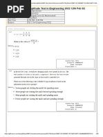 Graduate Aptitude Test in Engineering 2022 12th Feb S2