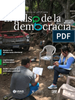 El Barómetro de Las Américas de LAPOP Toma: Apoyo A La Democracia Electoral