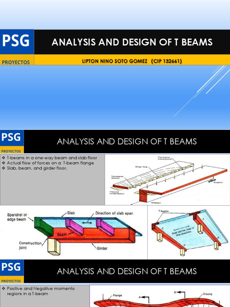 C7-8 - Analysis and Design of T Beams | PDF | Technology & Engineering