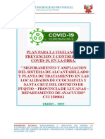 Plan para La Vigilacia, Prevencion y Control de Covid-19 en El Trabajo