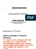 Demonstration: Superposition Theorem