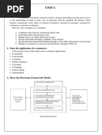 UNIT-1 Part-A: 1. Define E-Commerce