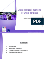 Aeronautical Marking of Wind Turbines