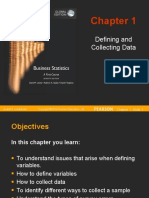 Defining and Collecting Data: Chapter 1, Slide 1