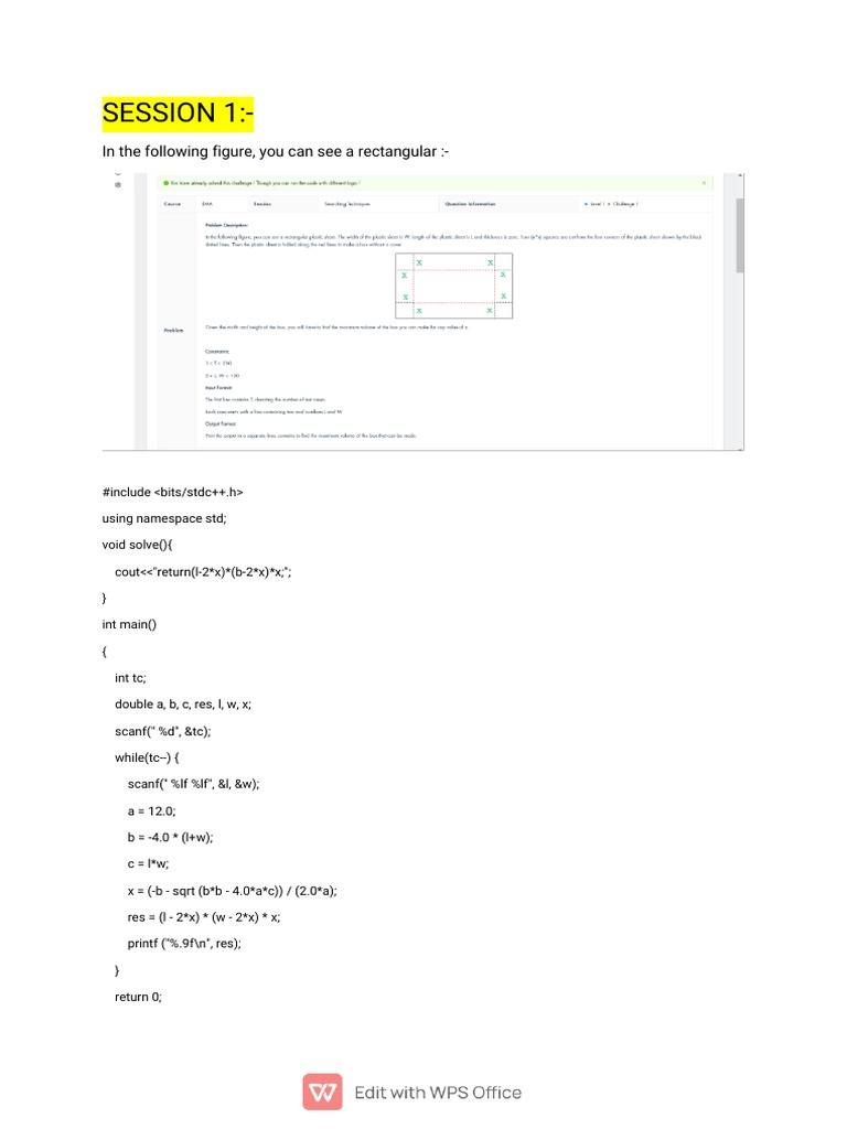 C++ Coding Challenges and Solutions | PDF