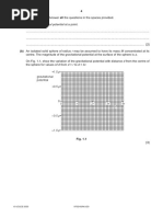 4 All The Questions in The Spaces Provided. 1 (A) Define Gravitational Potential at A Point