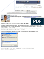 Utilizando Crystal Reports no Visual Studio .NET