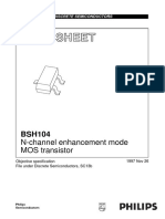 Data Sheet: N-Channel Enhancement Mode MOS Transistor