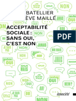 Acceptabilité Sociale Sans Oui, Cest Non by Marie-Ève Maillé, Pierre Batellier