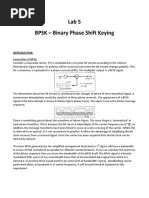 Lab 5 BPSK - Binary Phase Shift Keying