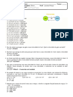 Transformação de Velocidade, Movimento Uniforme