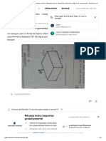 Um Tanque Com A Forma de Bloco Retangular Tem As Dimensões Indicadas Na Figura. Se Uma Torneira