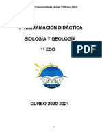 Byg - 1ºeso Programación Didáctica