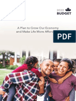 Canada's federal budget 2022