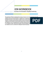 Companion Workbook: Exercises To Guide The Process of Immunization Inequality Monitoring