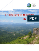 PDF Cph. L Industrie Minie Re en Hai Ti. de Fis Et Re Alite - Juin 2015