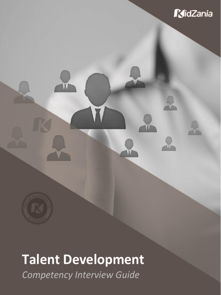 KidZania Competency Interview Guide | PDF | Negotiation | Goal