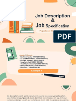 Job Deskripsi & Spesifikasi