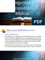 Preguntas y Respuestas Biblicas 2 090420