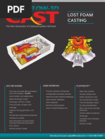 FLOW-3D CAST Lost Foam Casting