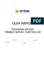 Guía Rápida Poligonal Con Trimble Survey Controller v2