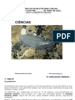 3ª Avaliação de Ciências 7ano 2011