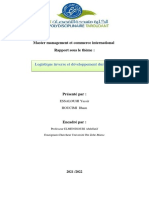 Rapport Final Logistique Inverse Et Developpement Durable