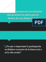 Cómo Se Promueven Los Distintos Mecanismos de Participación