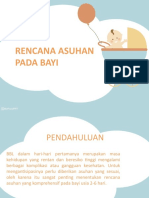 Membuat rencana asuhan pada bayi