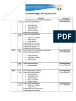 Bitácora Fonoaudiológica Mes de junio 2021