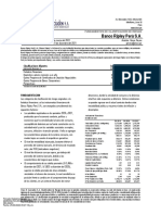 Banco Ripley Perú S.A.: Fundamentos de Clasificacion de Riesgo