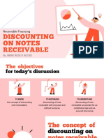Receivable Financing: Discounting On Notes Receivable