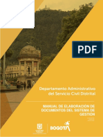 E - SGE-MA-003 Manual de Elaboración de Documentos Del Sistema de Gestión V2