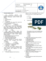 Soal Ujian Us Ipa KLS 9 SMP 2020-2021