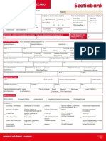 Solicitud de Credito Hipotecario Del Banco Scotiabank