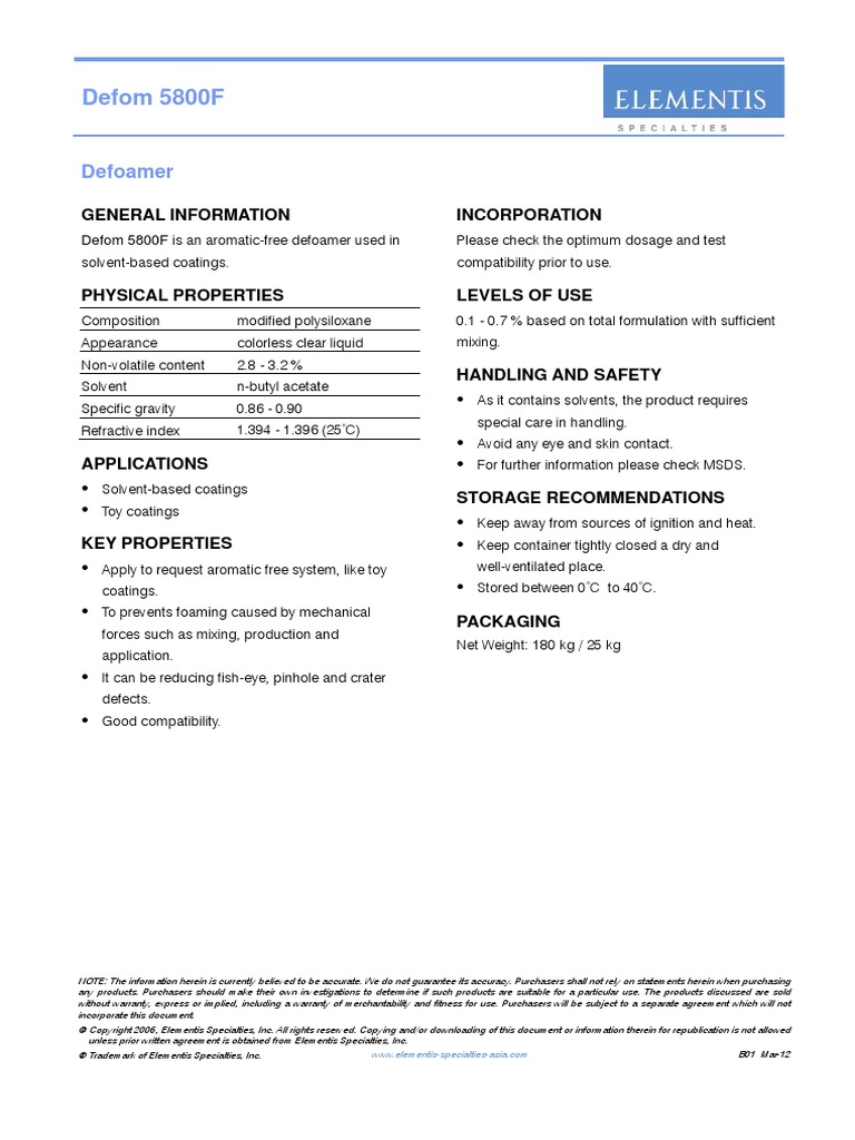 FILE - 20210525 - 094757 - Defom 5800F - TDS - E | PDF