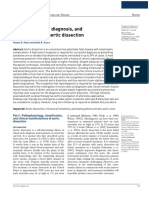 Pathophysiology, Diagnosis, and Management of Aortic Dissection