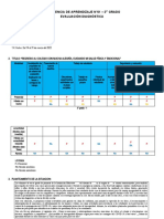 3° Grado - Eda Diagnóstica