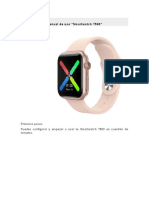 Manual de Uso Smart Watch