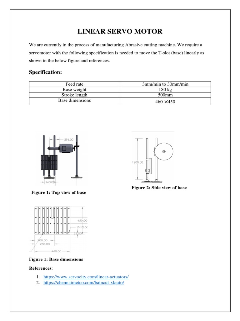 Linear Servo Motor | PDF | Technology & Engineering