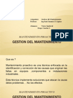 Gestion Del Mantenimiento