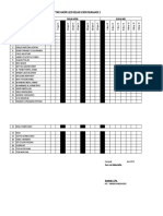 Jadwal Les Kelas 6 2015