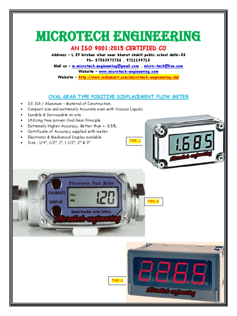 Flow Meter PDF