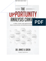 Summary The Opportunity Analysis Canvas - Frengki Harianja - 217007045