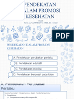 Materi Pendekatan Promkes