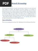 Branch Accounting