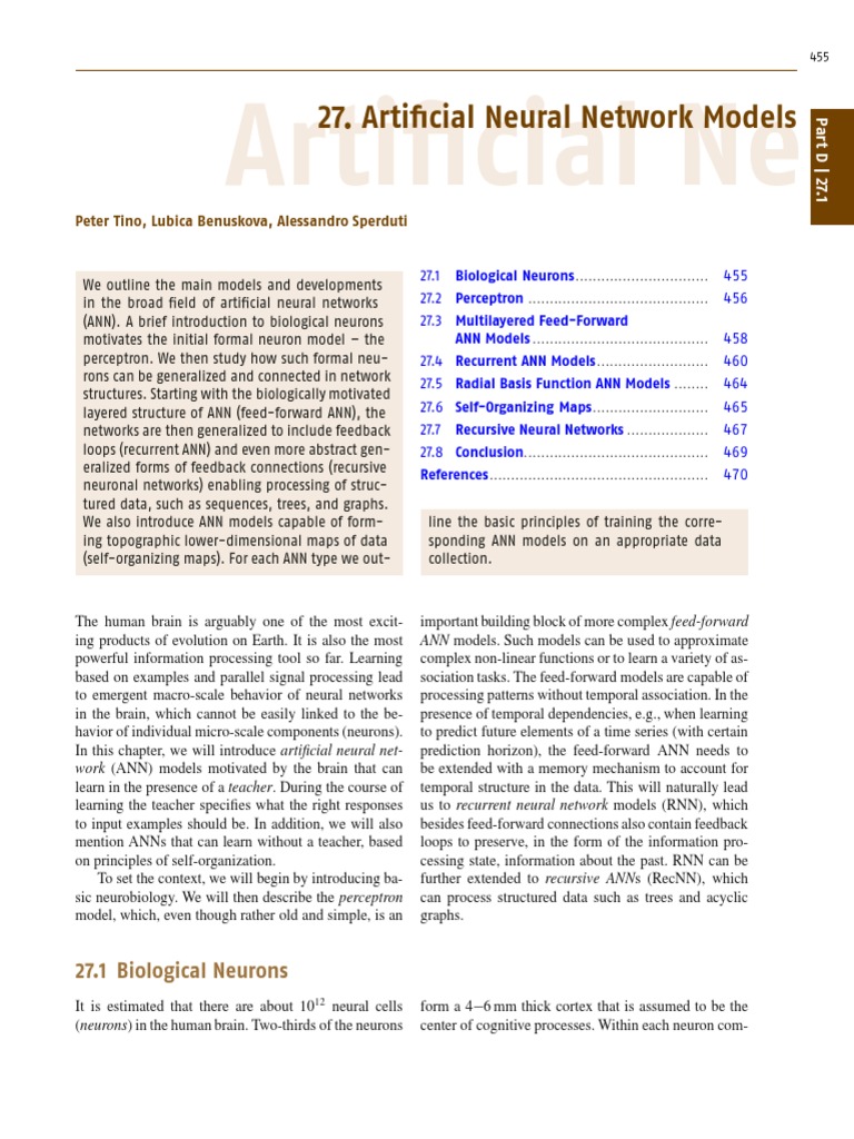 Basics of Neural Networks | PDF | Artificial Neural Network | Neuron