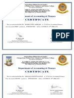 Aptitude Test (2020-21) Certificates